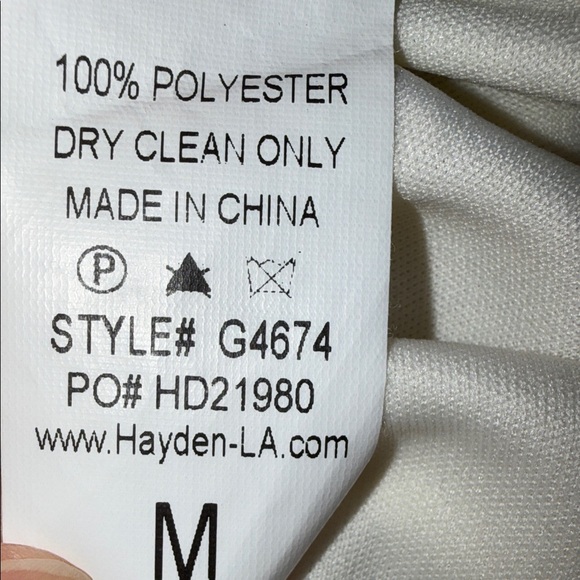 Hayden Girls Multicolor Floral Casual Short Sleeve Tiered Dress Girls Size M - Picture 6 of 6